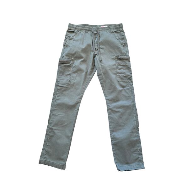 Wrangler Cargo Jogger Pants Men’s Sz S (29-31) Athletic Fit Olive Green Casual - Picture 1 of 9